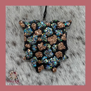 Cowhide Rug Car Freshie, Car Air Freshener,