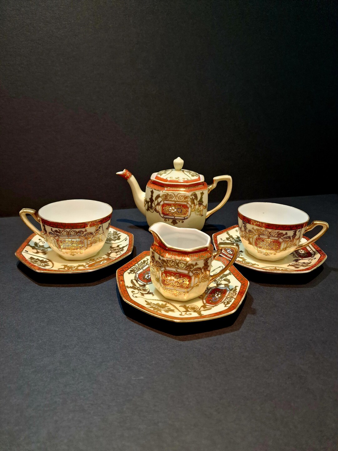 Noritake Tea Set Etsy