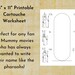 Ancient Egyptian Hieroglyphic Alphabet Cartouche Printable Worksheet ...