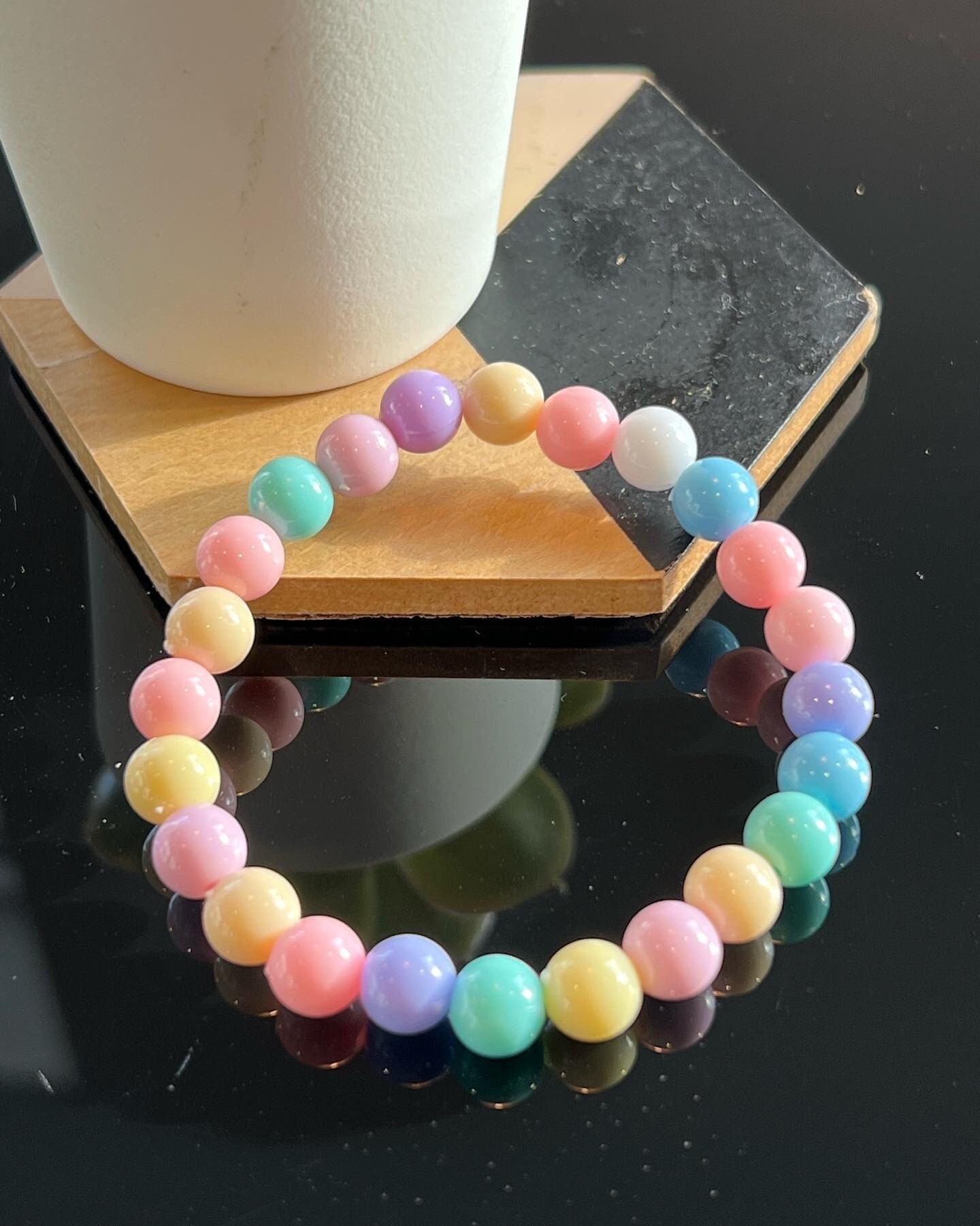 Emilia Rainbow Beaded Bracelet