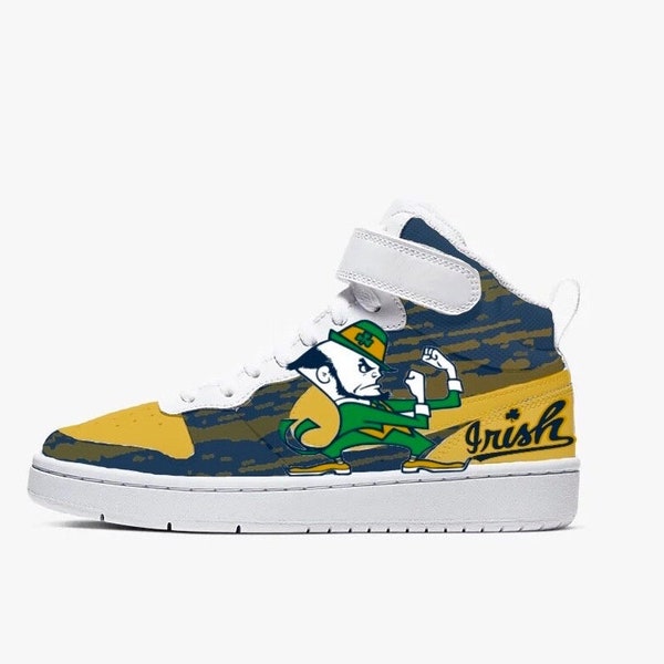 custom notre dame shoes