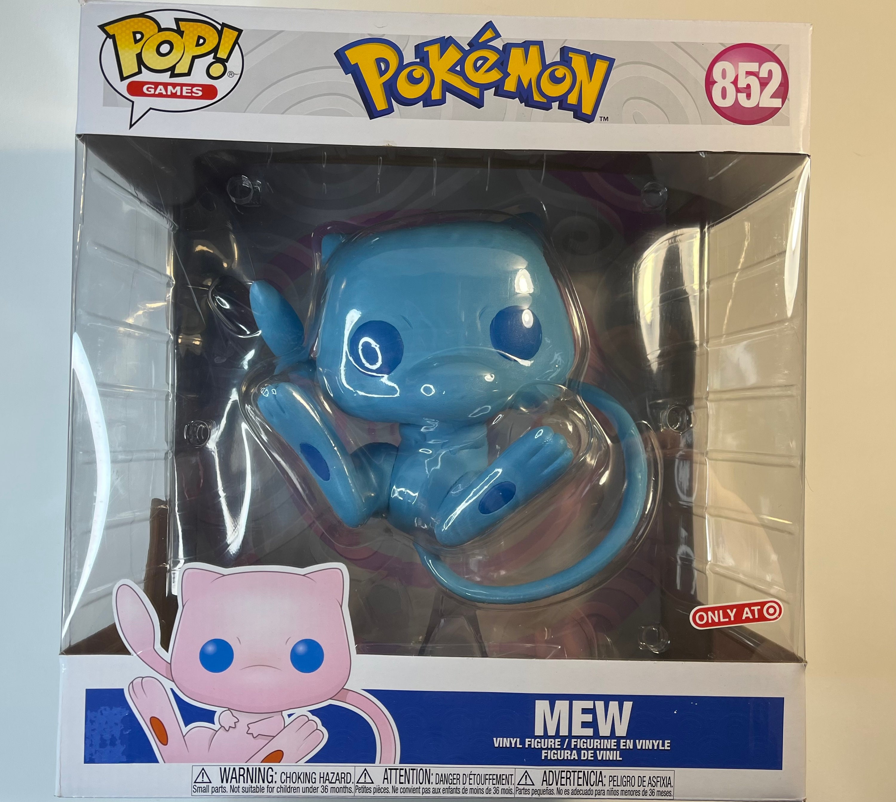 Shiny Mew Funko Pop 10 In. 