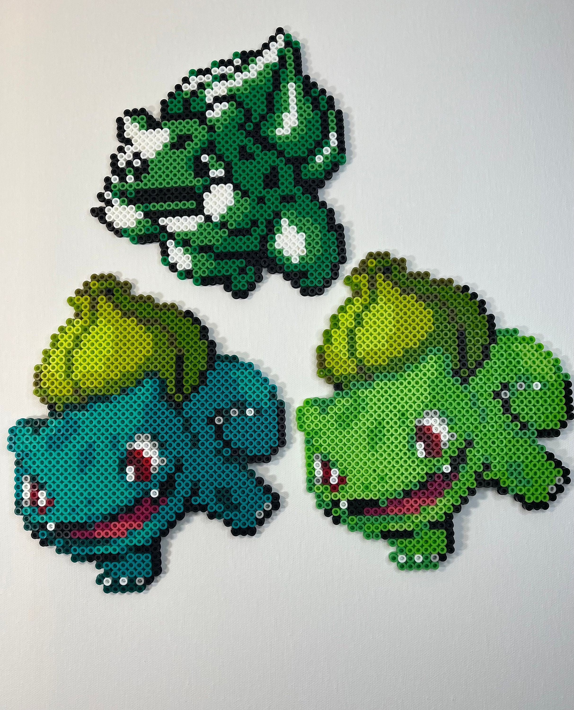 Bulbasaur Sprite Perler Bead Pattern / Bead Sprite - Shiny Bulbasaur Pixel  Art, png, transparent png