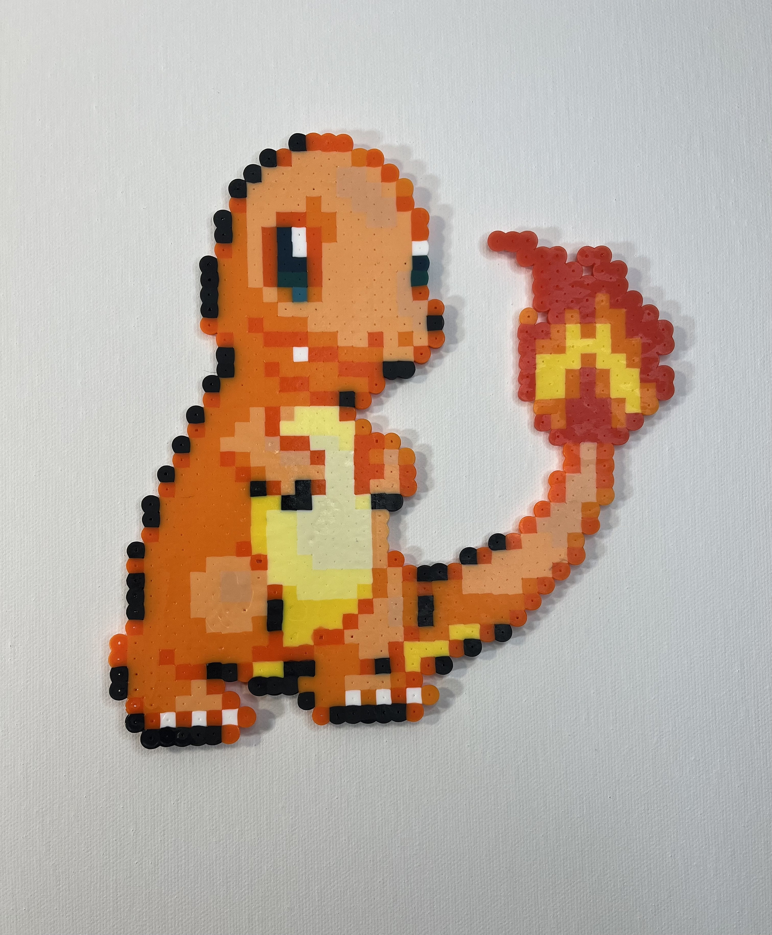 Charmander Pixel Art Template