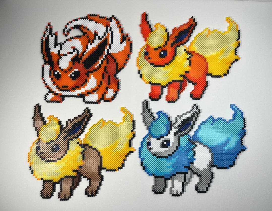 Flareon Pixel Art Etsy