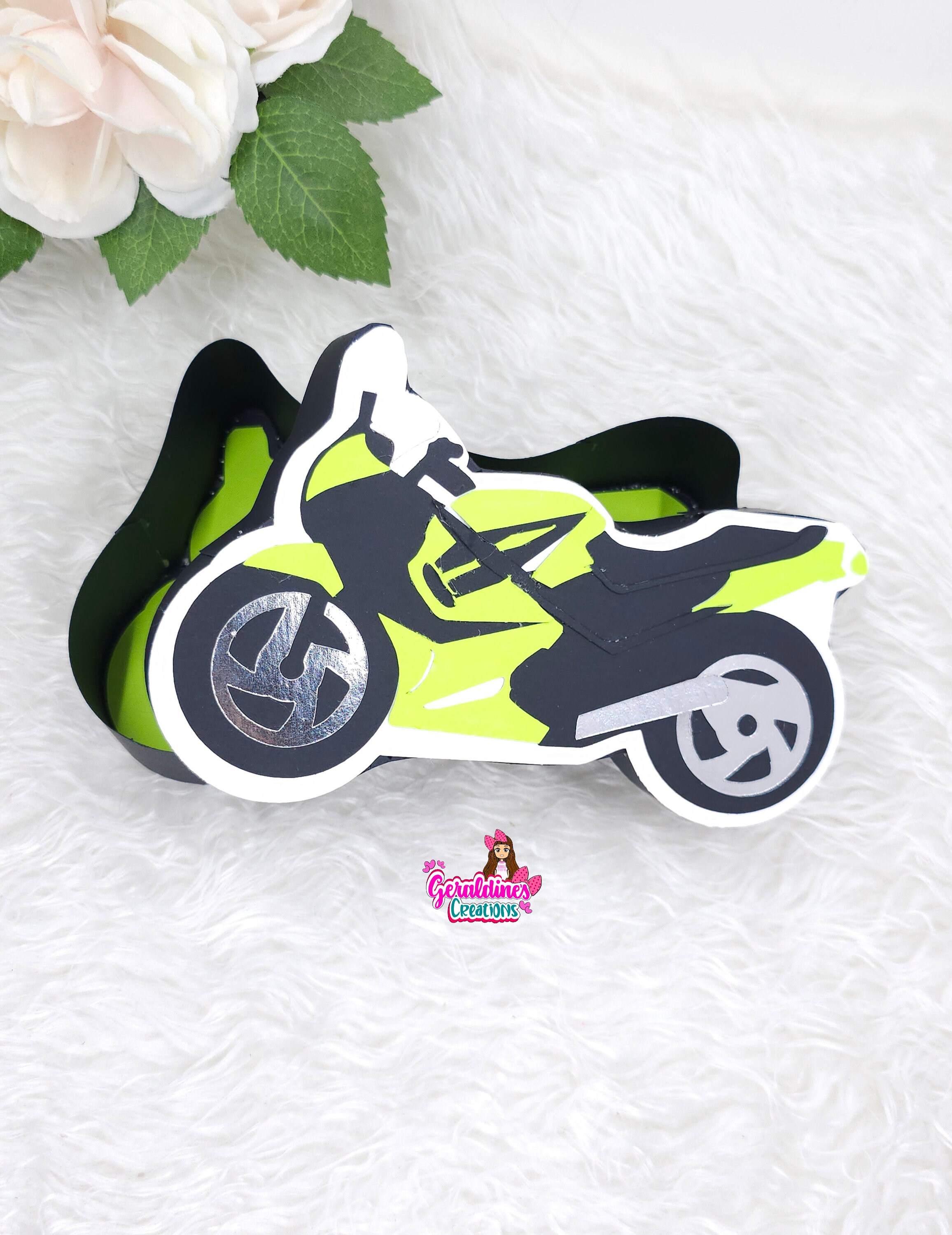 Motorcycle/bike Box Digital File /svg- Silhouette Studio - Etsy