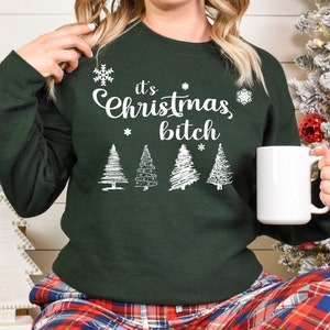 Christmas Shirt, Holiday Sweatshirt, Christmas Gift, Christmas Tree, Merry Christmas, Britney Spears Parody, Unisex Sweatshirt, Adult