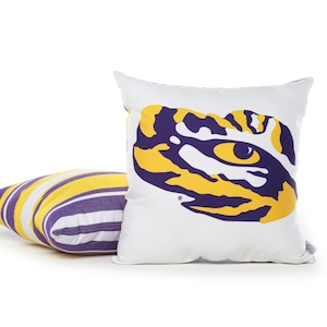 LSU Tigers Eye for the Tiger Pillow