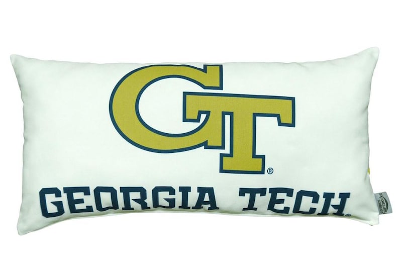 Georgia Tech Lumbar Pillow for bed
