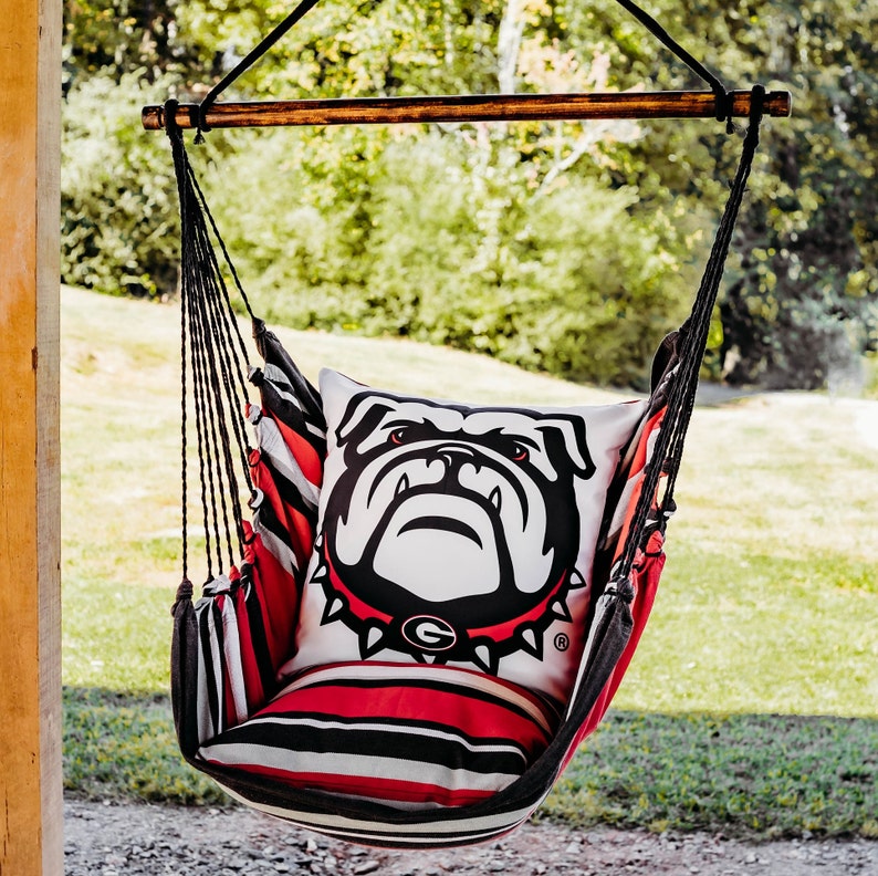 Bulldogs Throw Pillow University of Gift UGA Etsy
