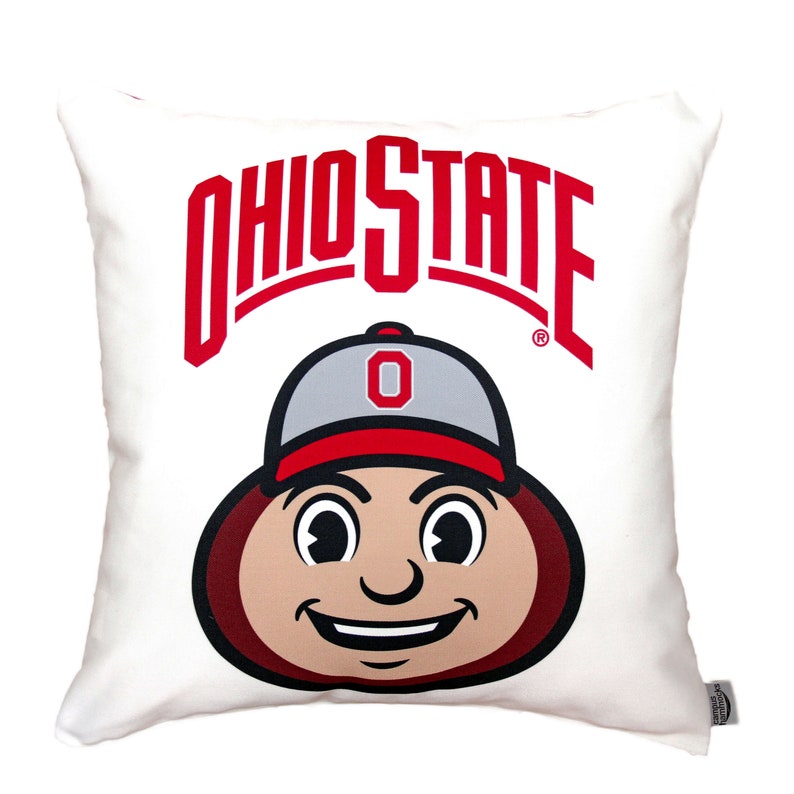 Ohio state bedding pillow for dorm decor