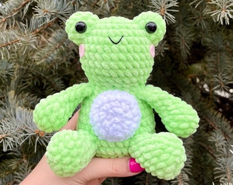 Crochet Pattern - Flipper the Frog