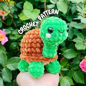 Crochet Pattern - Tiny Turtle