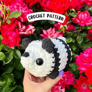 Patron au crochet - Bébé panda sans couture