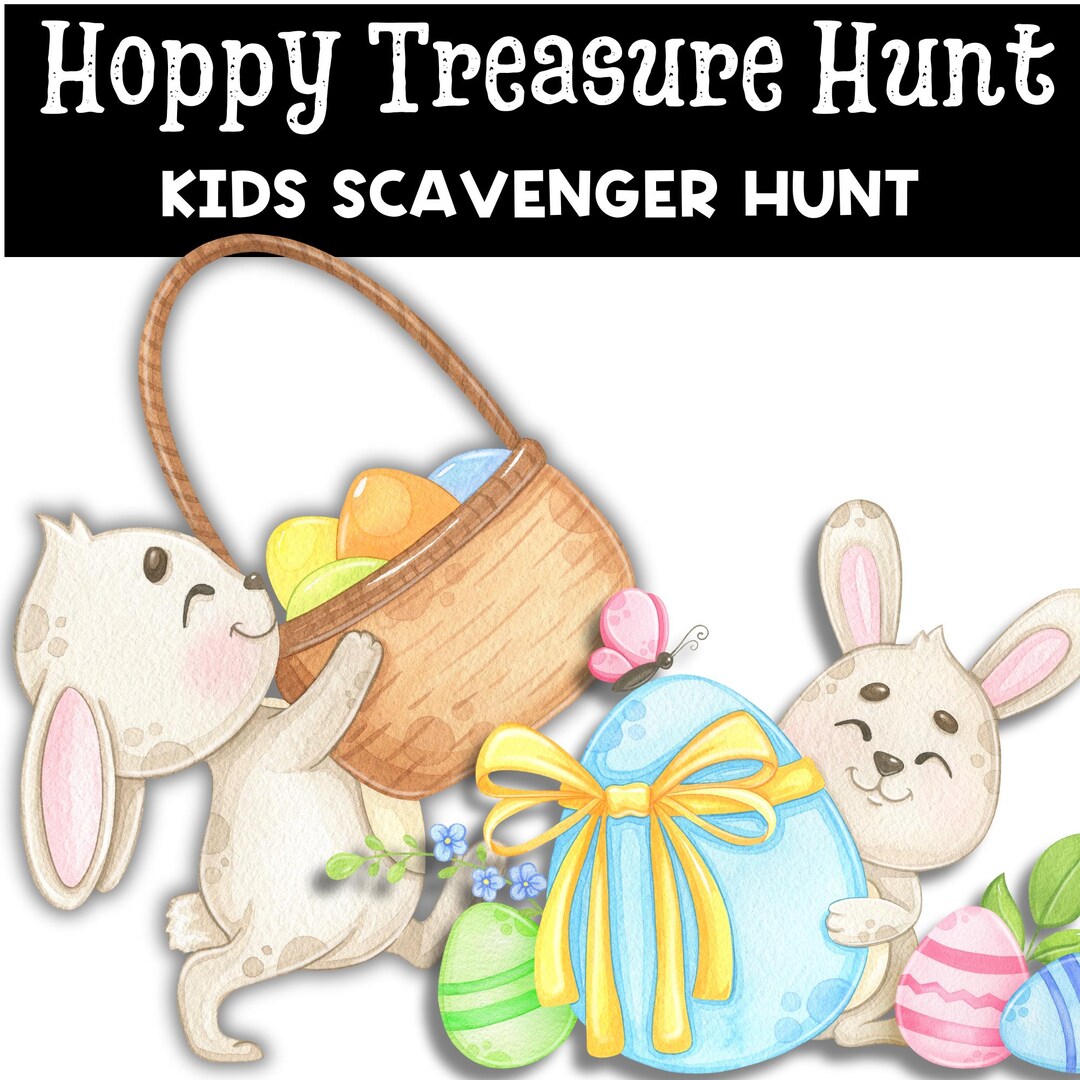 Kids Easter Scavenger Hunt | Secret Code Puzzle Game | Fun DIY ...