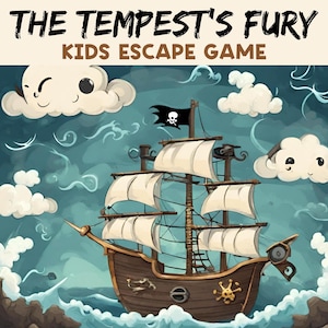 Pirate Escape Game for Kids: Printable DIY Puzzle Activity (PDF)