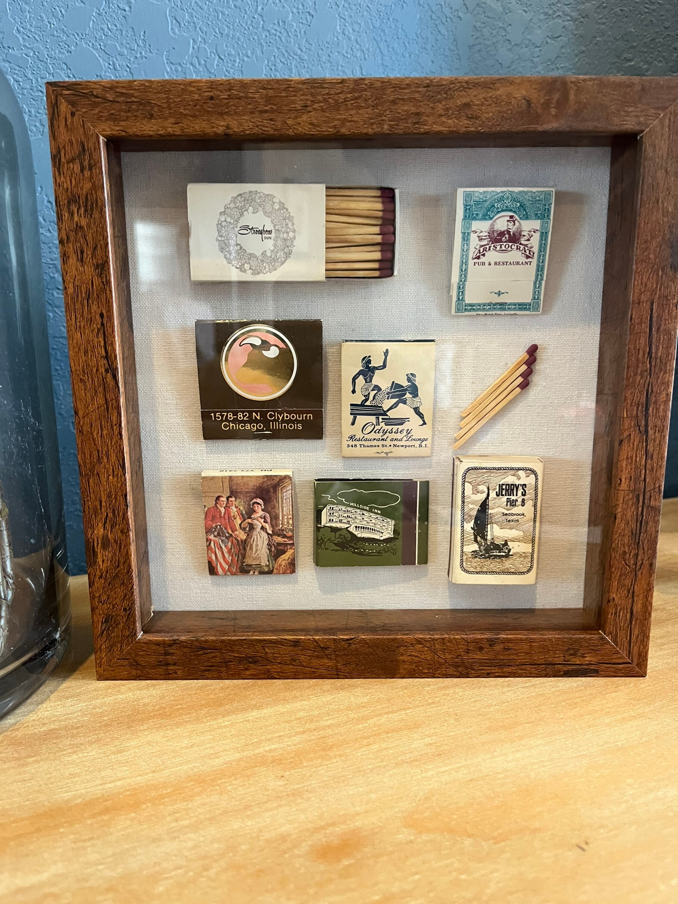 Matchbook Shadowbox (8x8) - Etsy