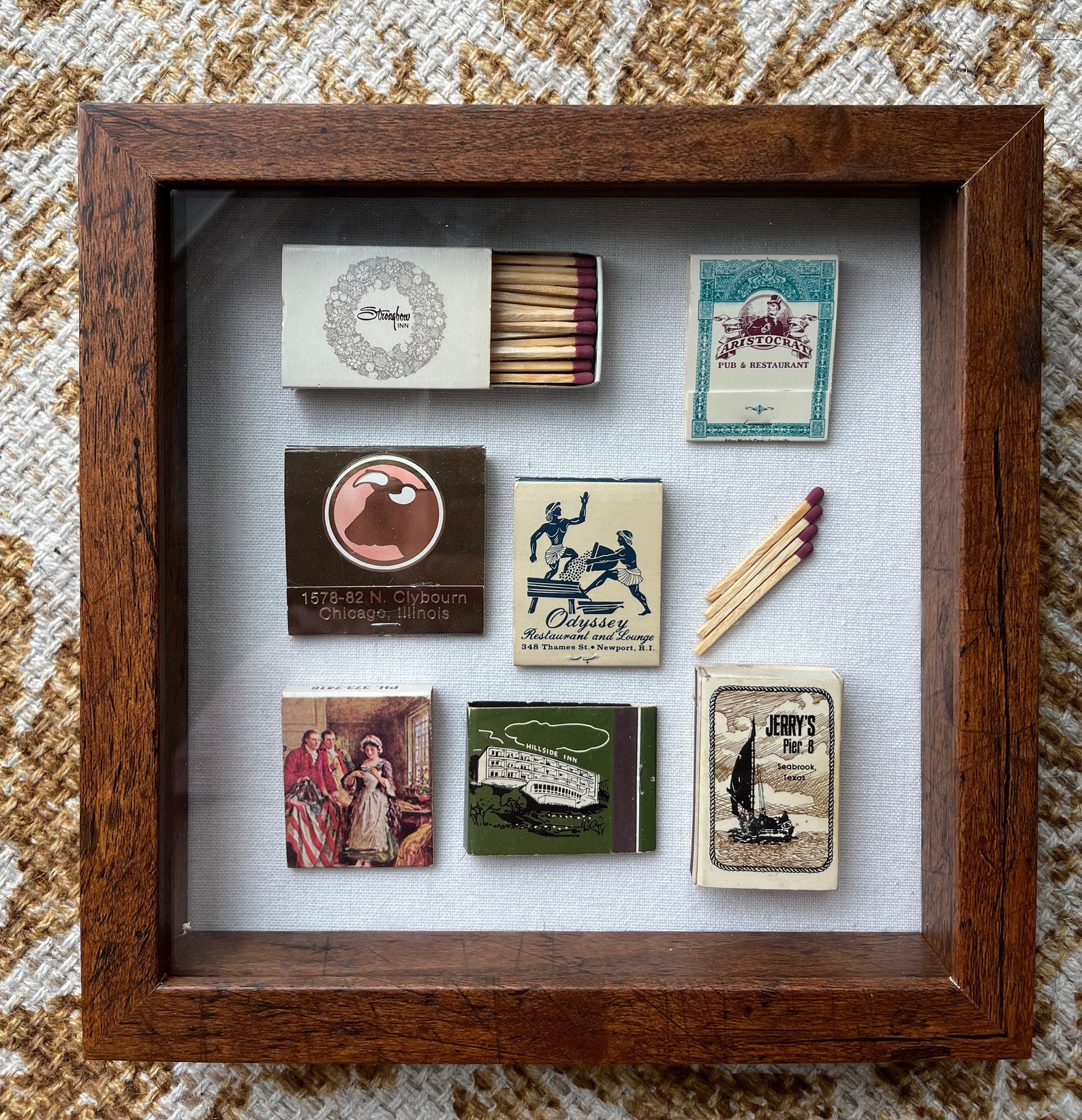 Matchbook Shadowbox (8x8) - Etsy
