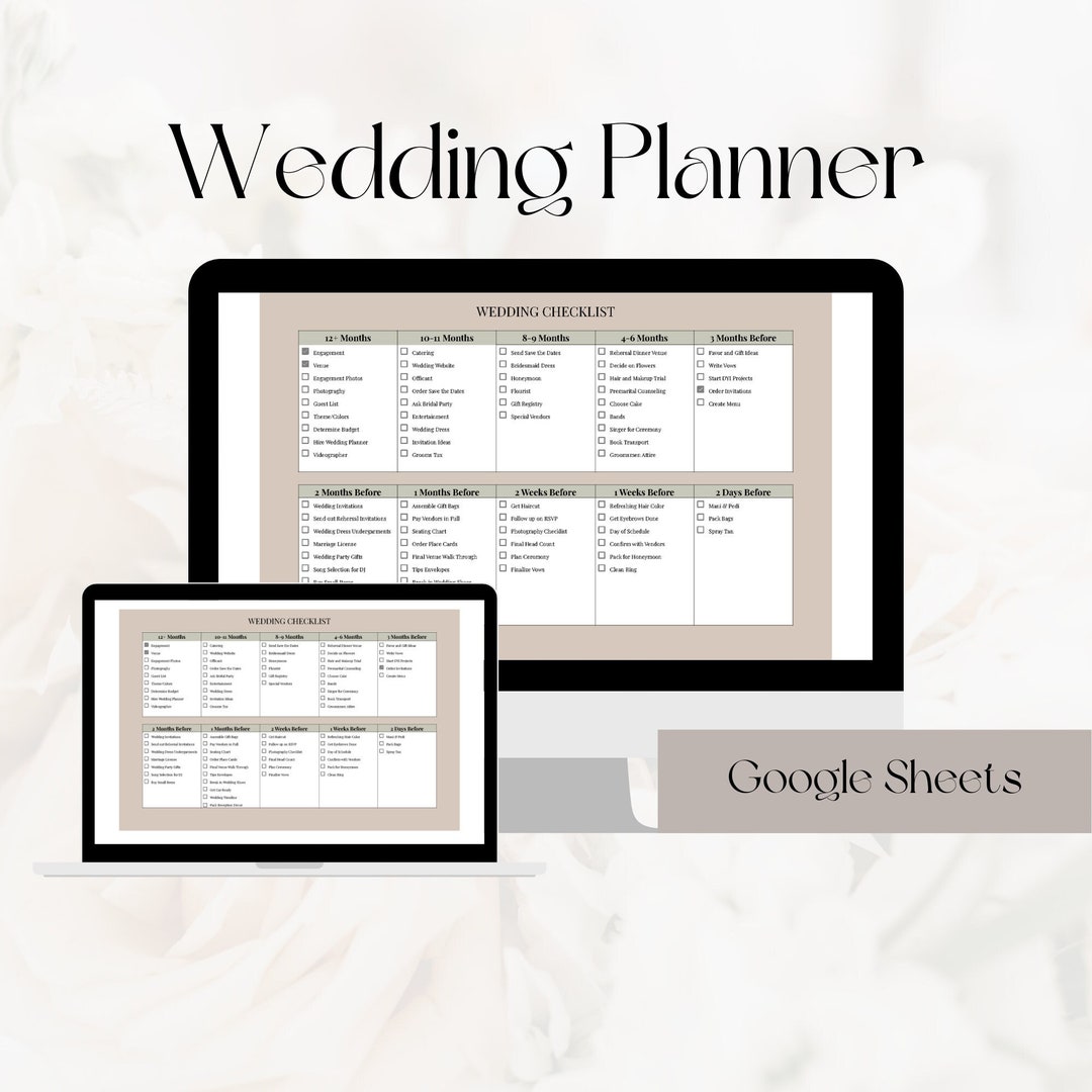 wedding-planner-google-sheet-template-wedding-planne-etsy-de