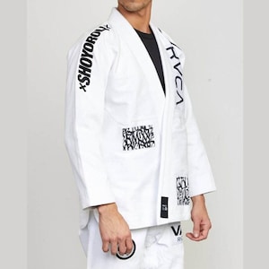 Lot de 105 kimono JJB Shoyoroll Gi RVCA Uniforme brésilien Absolute King 450 g/m² avec sac blanc image 3