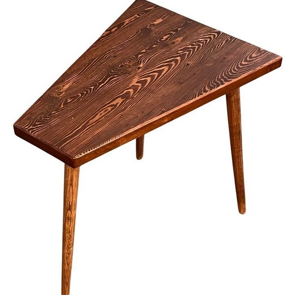 Mid Century End Table Etsy