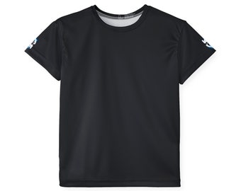 Kids Black Instant Riplay Compression Shirt