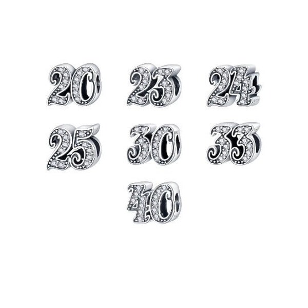 Pandora 40th Birthday Charm for Her Etsy