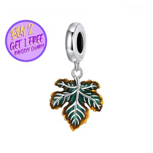 Ahornblatt Charme für Armband, Ahornsirup Charme, Baumeln Charme, Weihnachtsgeschenke für sie, Sterling Silber Charme