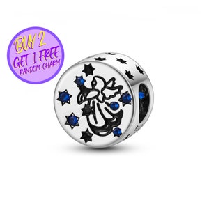 Fairy Angel Round Charm For Bracelet, Birthday Gifts For Her, Faith Related Charm