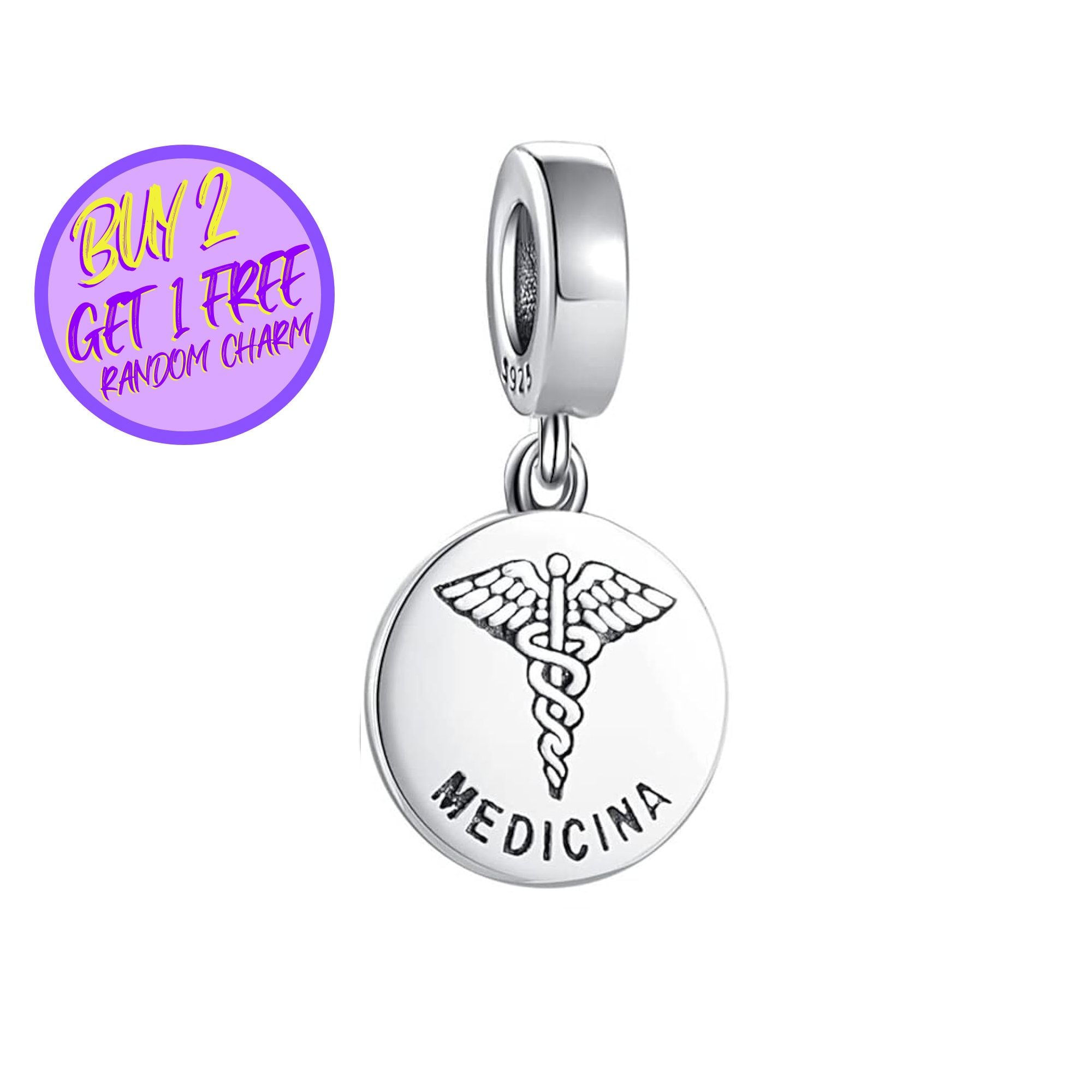 Medicine Pandora Charm Etsy
