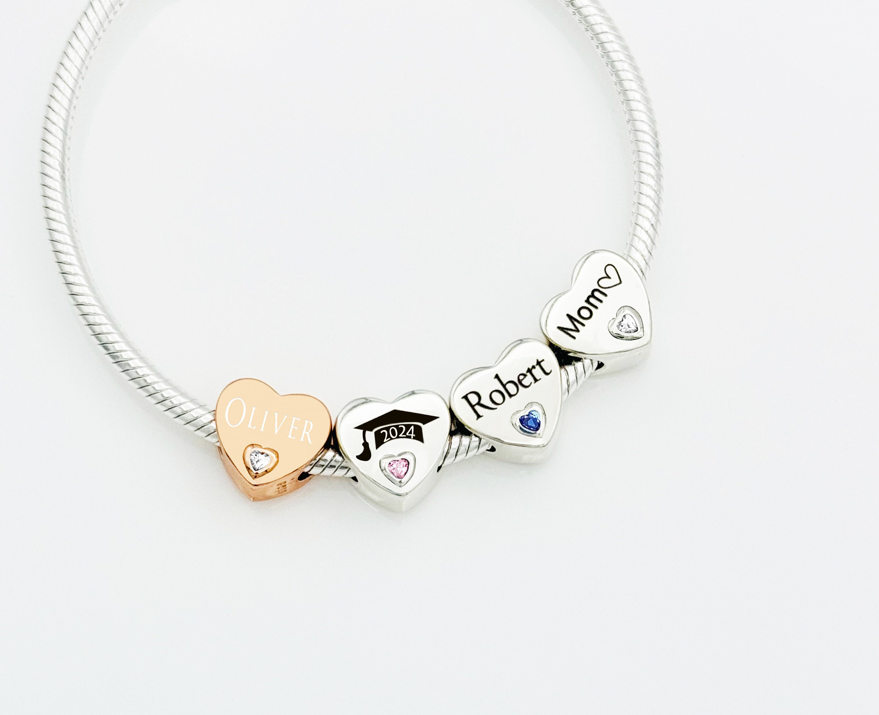 Engraved 30th Birthday Charm For Pandora Bracelet Pandora Jewelry