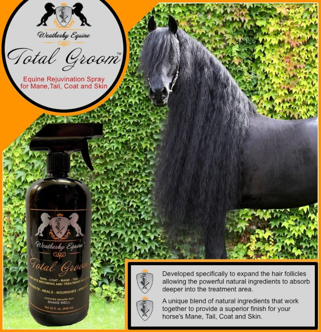 Total Groom Mane & Tail Equine Spray -  Canada