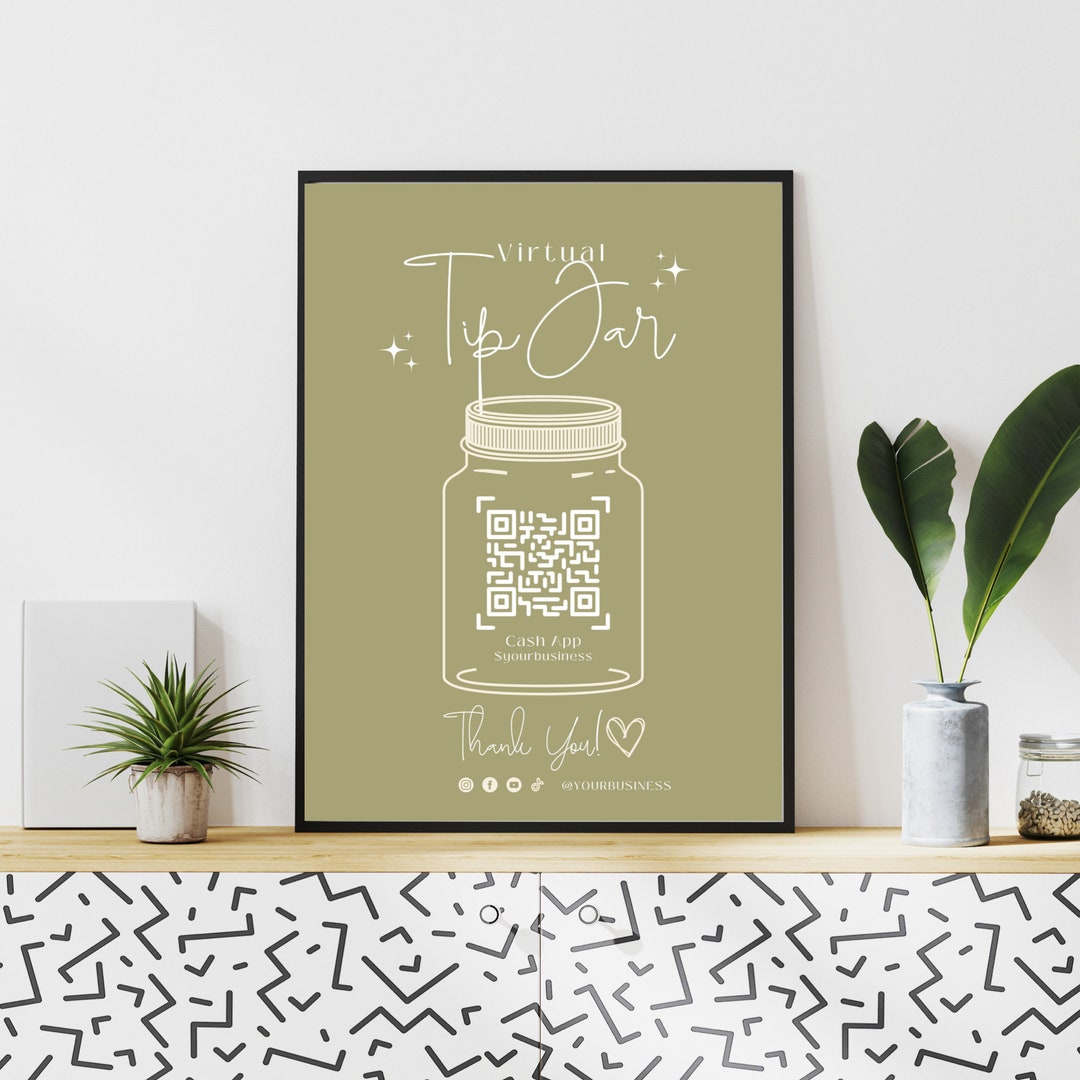 Virtual Tip Jar Printable - Etsy