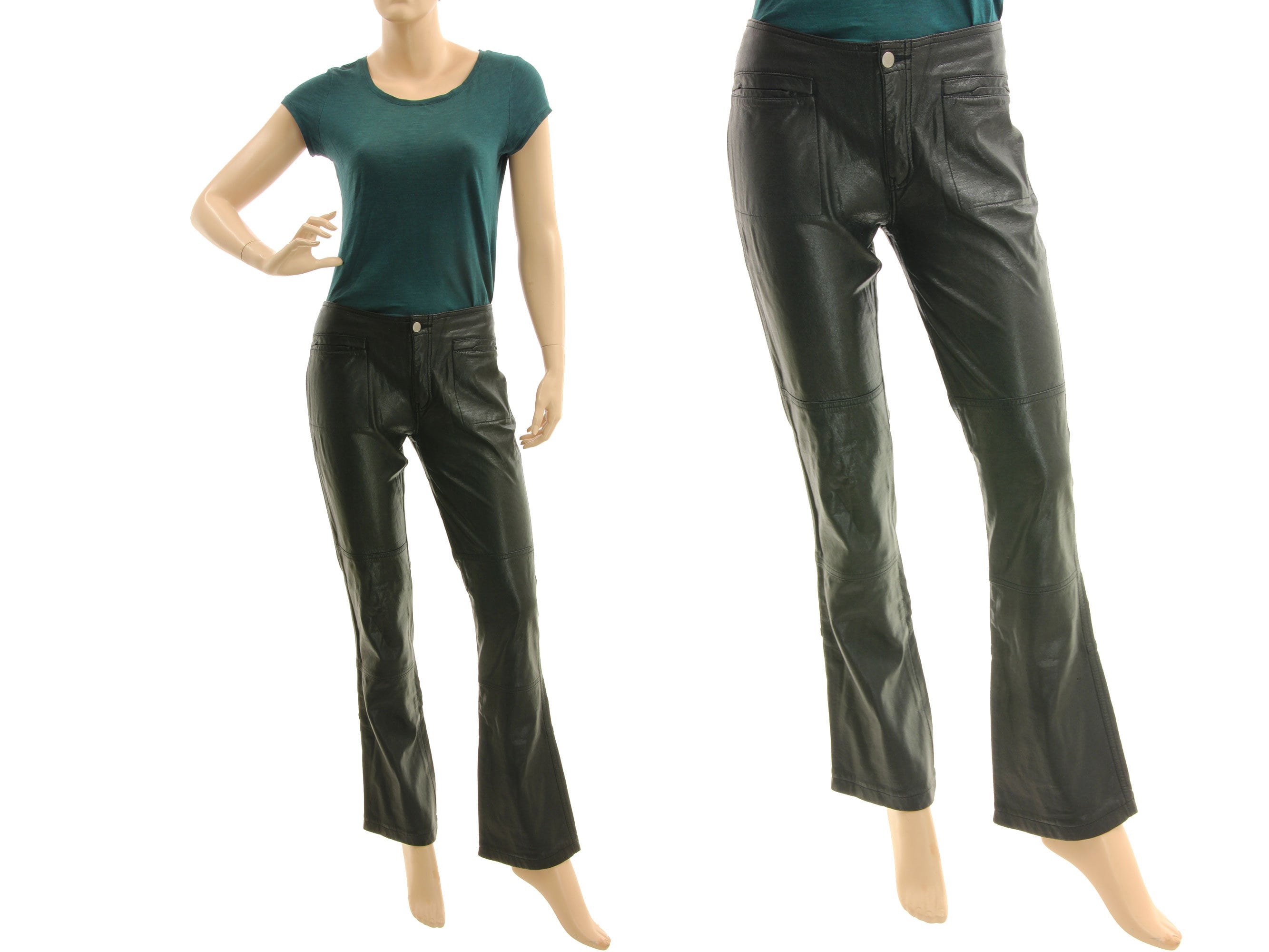 Women Faux Leather Pants/stretch Leggings/skinny Faux Leather