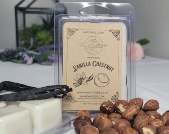 Vanilla Chestnut Wax Melt | Scented Wax Melts | Soy Wax Melt | Wax Melt Snap Bars | Long Lasting Wax Melt | Soy Wax Candle | Home Fragrances