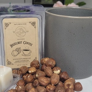 Hazelnut Coffee Wax Melts | Wax Tarts | Scented Wax Melts | Soy Wax Melts | Long Lasting Wax Melts | Home Fragrances | Handmade Wax Melts