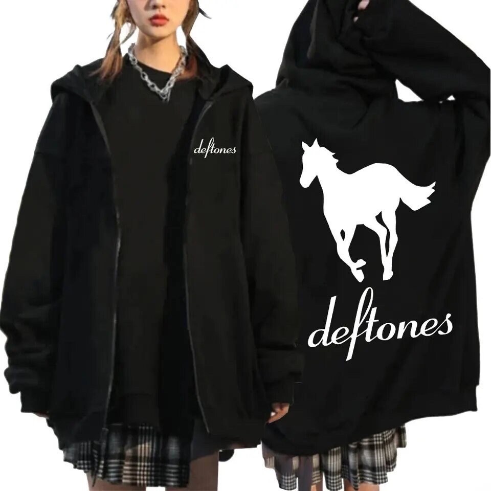 Deftones Zip up Hoodies Etsy