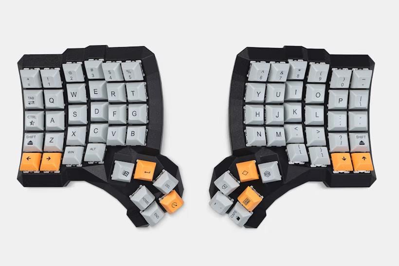 Hotswap Dactyl Manuform Ergonomic Keyboard - Etsy