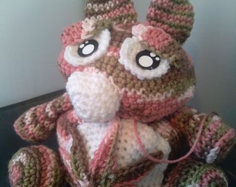 pot smoker friendly stash jar bear pattern