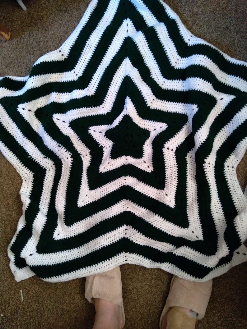 Metero Star Pattern Print Blanket