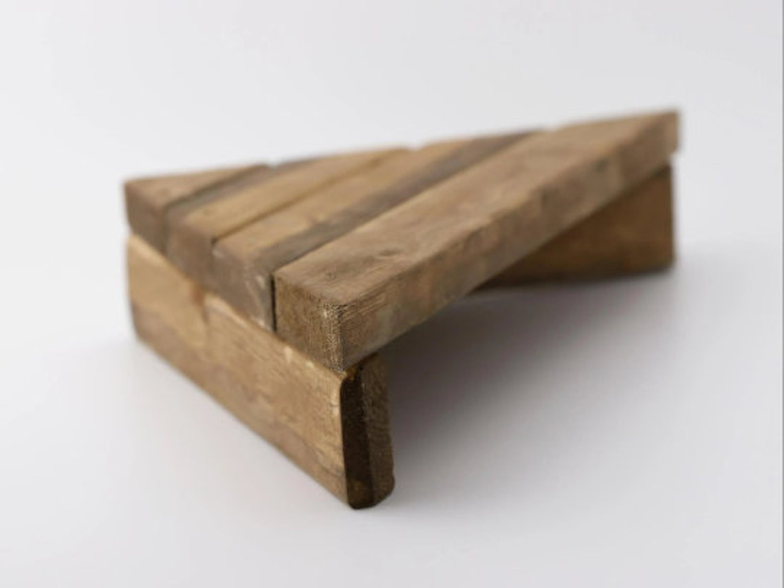 Wooden Riser | Sink Shelf | Corner Shelf | Plant Riser | Small Shelf ...