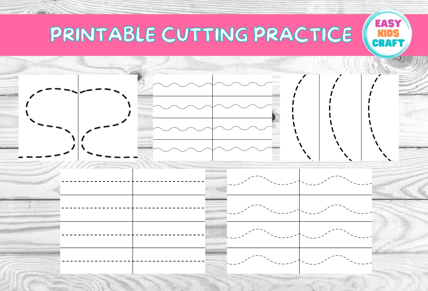 Cutting Worksheets.pdf Cutting Practice Printable | Scissor Skills for Preschoolers | Fine ...