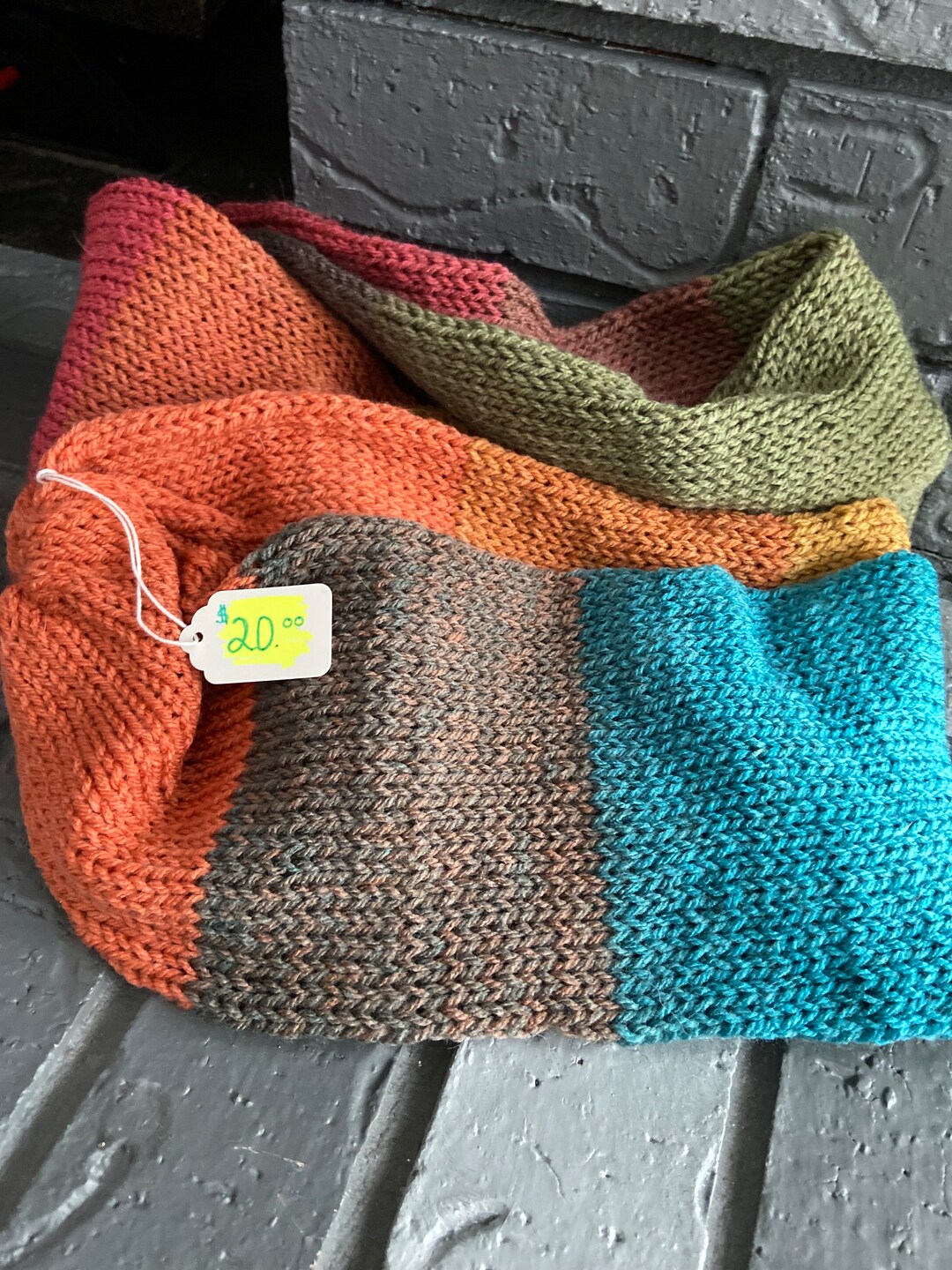 Knit Infinity Scarf - Etsy