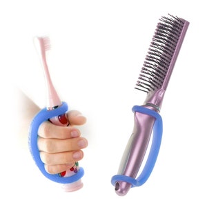 EazyHold Blue Medium 5 1/4&quot; - Universal Cuff Adaptive Aid for Hand Grip