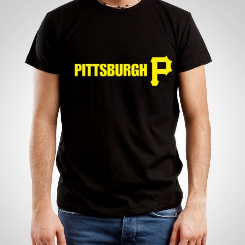 NEW Pittsburgh Pirates Vinyl Printed T Shirt 