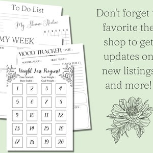Books I've Read Bullet Journal Printable Tracker, Yearly Book Reading ...