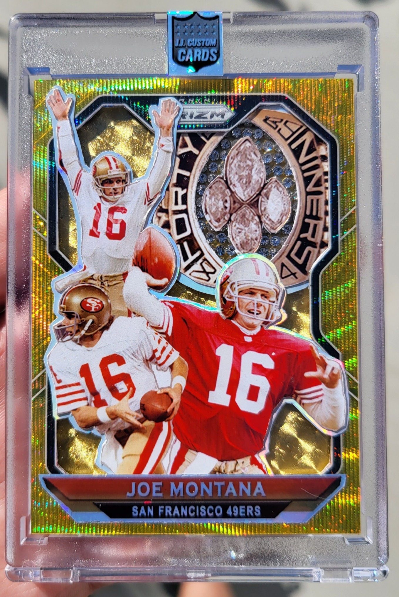 Joe montana super bowl rings 5 best sale