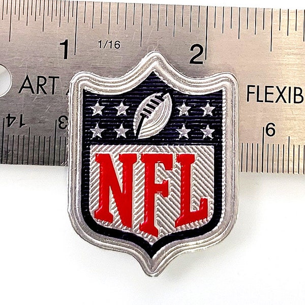 2 patches. NFL logo Vapor Untouchable jersey shield plastic stitch sew on patches!!!