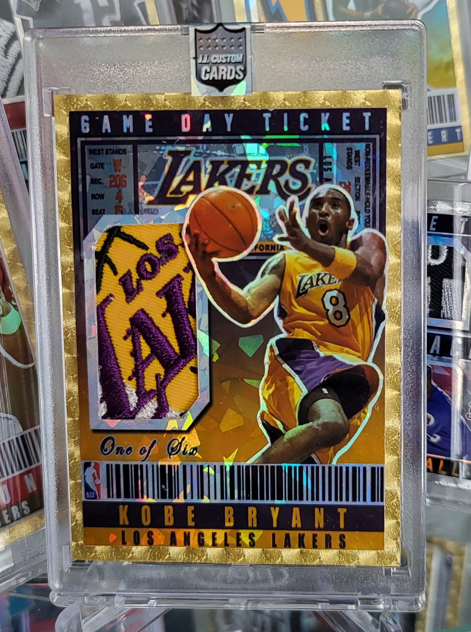 Reworked Vintage Kobe Bryant Basketball Jersey
