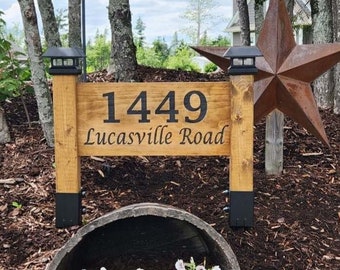 Personalized Driveway/Entrance Signs, Made to Order